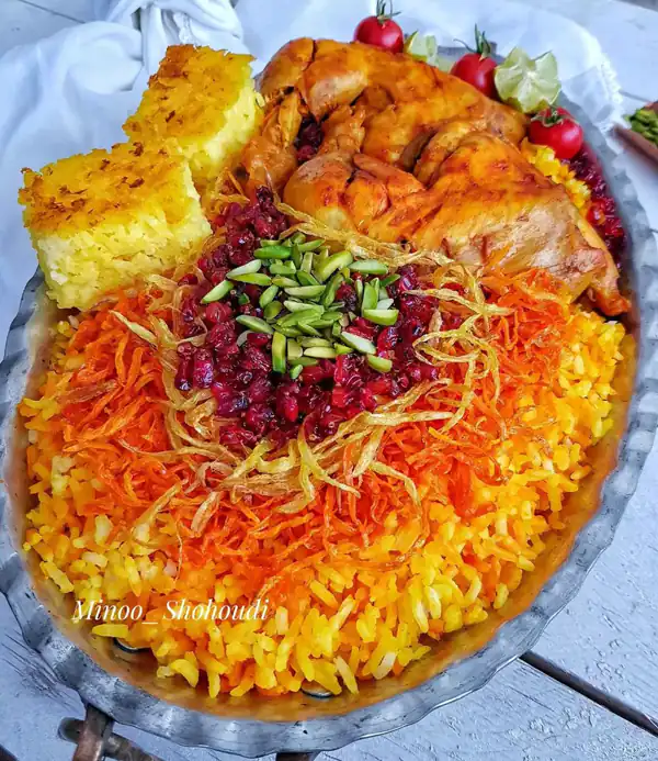 سفره آرایی غذاهای ایرانی