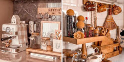 طرز چیدمان روی کابینت + چیدمان روی کابینت آشپزخانه عروس