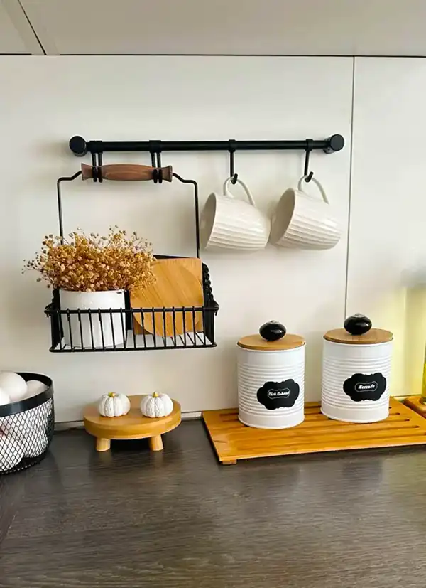 طرز چیدمان روی کابینت
