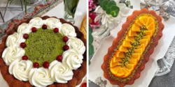 تزیین روی کیک ساده + تزیین کیک خانگی ساده با خامه