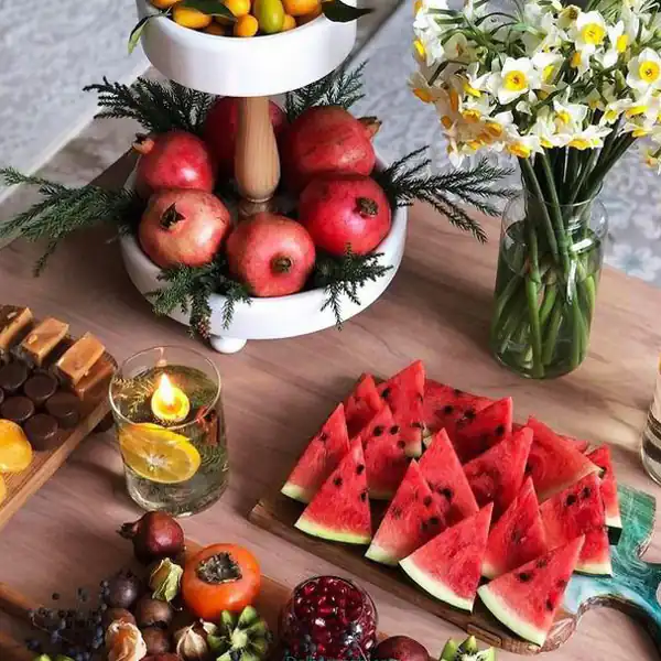 تزیین شب یلدا ۱۴۰۴
