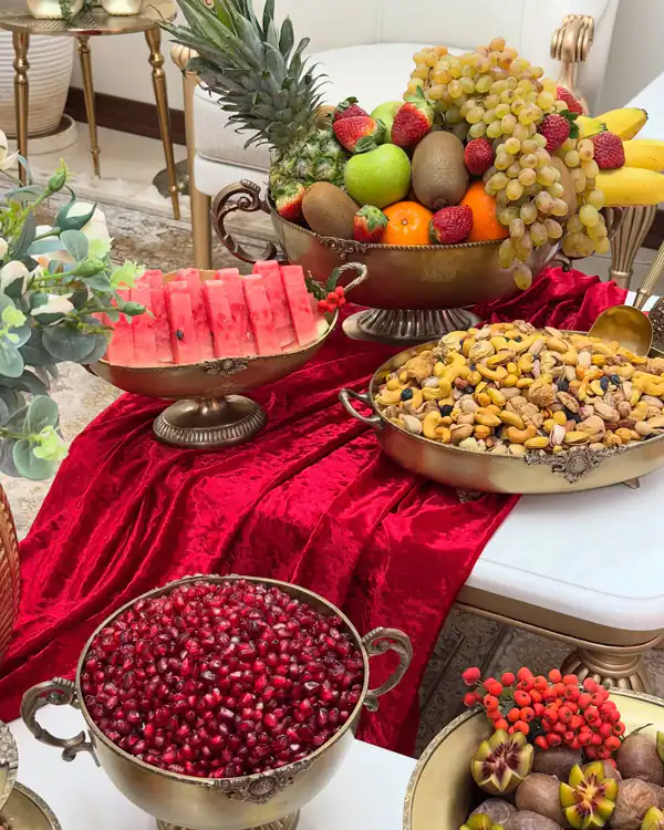 تزیین شب یلدا ۱۴۰۴