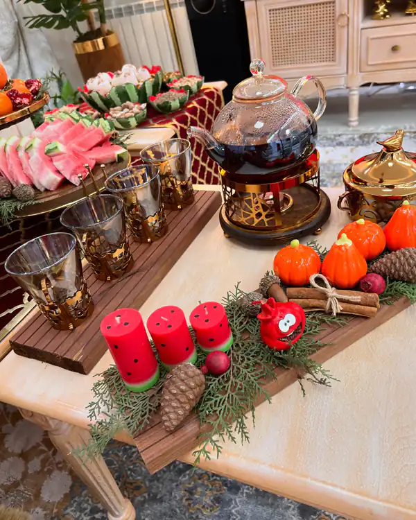 تزیین شب یلدا ۱۴۰۴