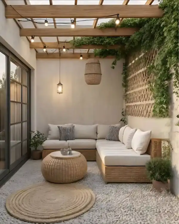 ایده برای چیدمان بالکن