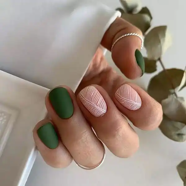 طراحی ناخن بهاره