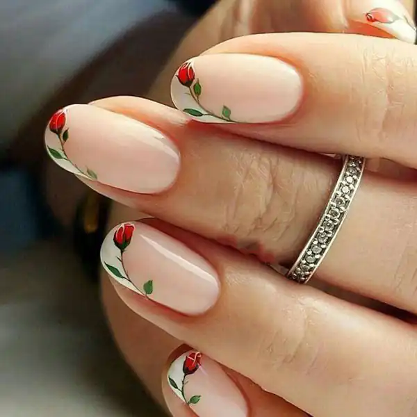 طراحی ناخن بهاری