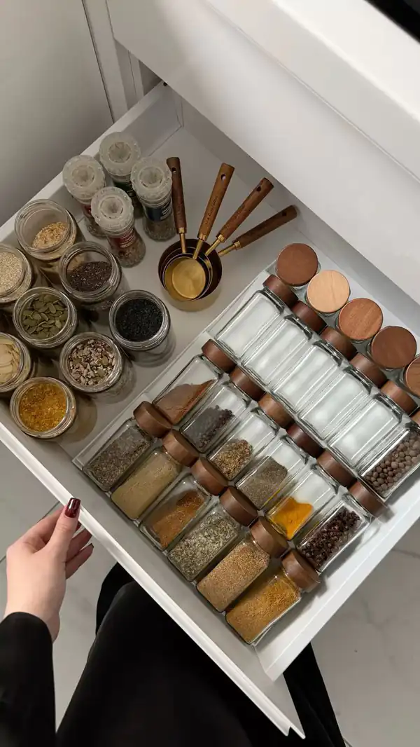 چیدمان داخل کابینت