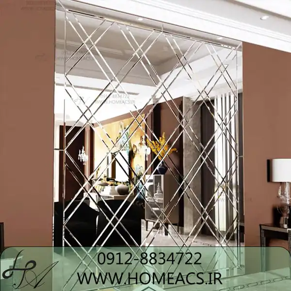 مدل آینه دکوراتیو پذیرایی