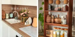 تزیین روی کابینت + ایده های شیک برای چیدمان روی کابینت