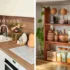 تزیین روی کابینت + ایده های شیک برای چیدمان روی کابینت