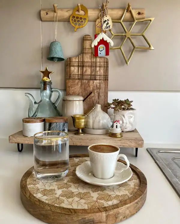 تزیین روی کابینت عروس