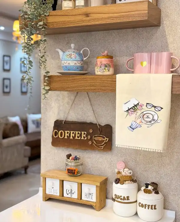 تزیین روی کابینت عروس
