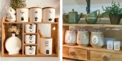 جدیدترین استند آشپزخانه چوبی + چیدمان استند آشپزخانه